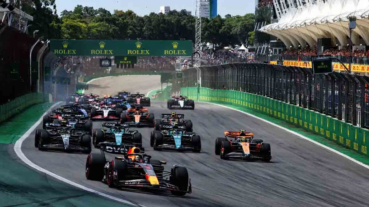 Brazilian Grand Prix Formula One starting