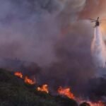 Fires in Los Angeles Using saltwater