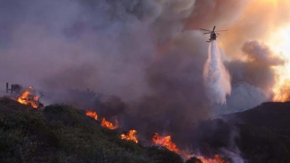 Fires in Los Angeles Using saltwater