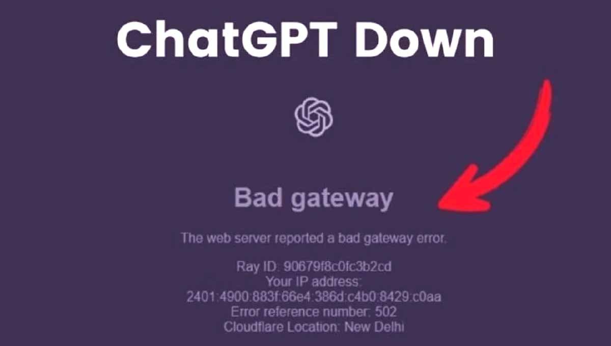 ChatGPT briefly went down