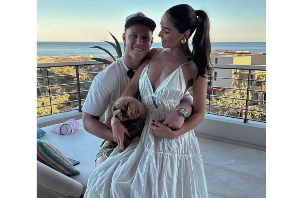 Christian mccaffrey and olivia culpo's wedding