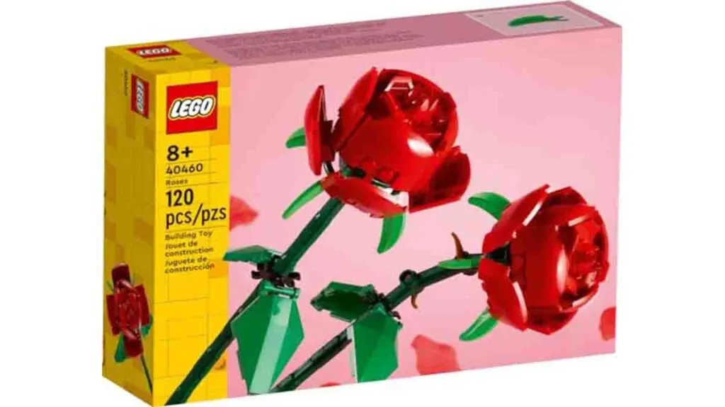 Valentine's Day presents,
The Lego Roses Building Kit